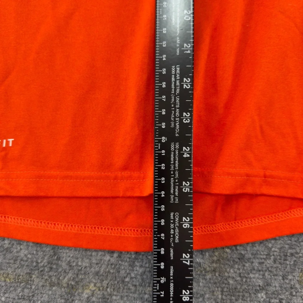 Nike Cleveland Browns Dri-FIT NFL Athletic Cut T-Shirt Orange Size Medium